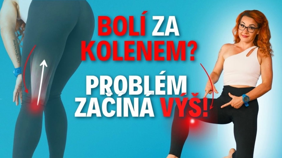 Bolest kolene zezadu při propnutí: co to znamená a jak si ulevit